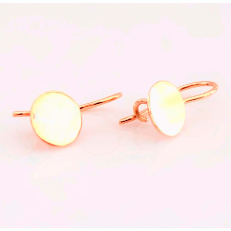 Серьги из красного золота 2/0035