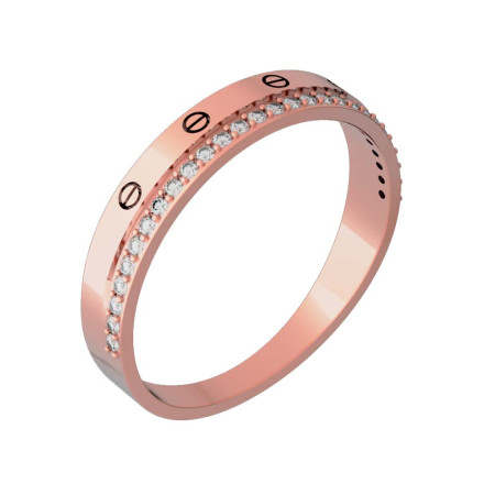 Золотое кольцо  Cartier 1/1207