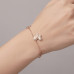 Золотой браслет Бабочки 5/1015
